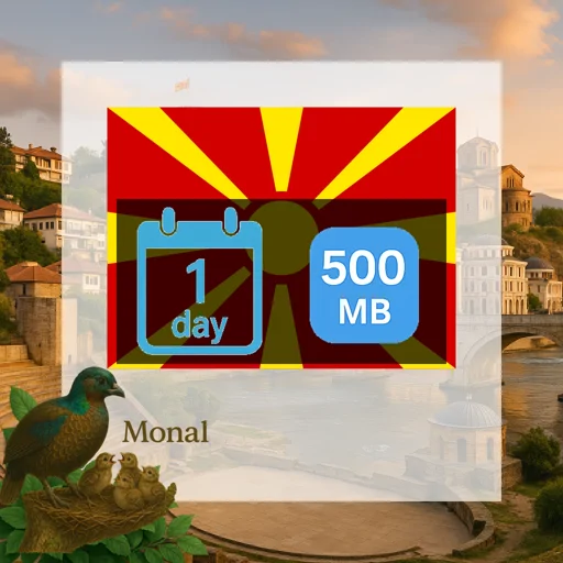 North Macedonia of 500MB/Day