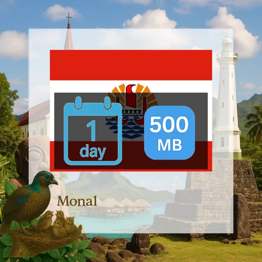 French Polynesia 500MB/Day Unlimited