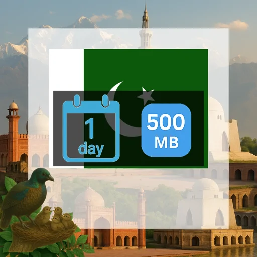 Pakistan 500MB/Day