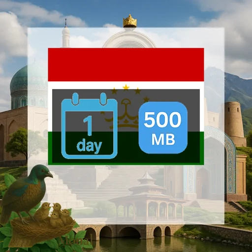 Tajikistan 500MB/Day Unlimited