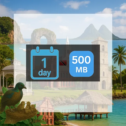 Trinidad and Tobago 500MB/Day