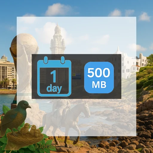 Uruguay 500MB/Day Unlimited