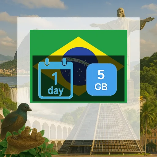 Brazil 5GB/Day