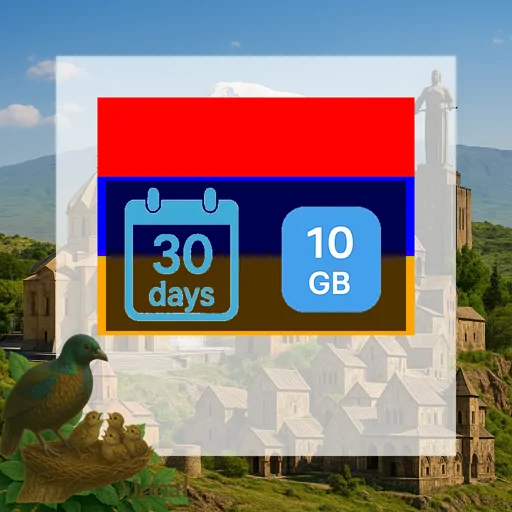 Armenia 10GB 30Days