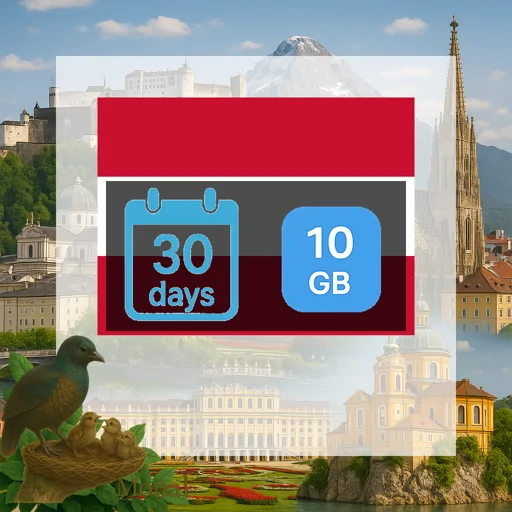 Austria 10GB 30Days