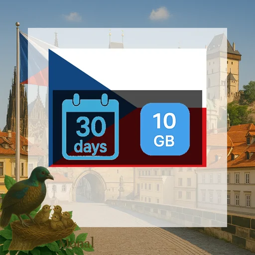 Czech Republic 10GB 30Days