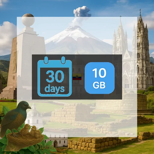 Ecuador 10GB 30Days