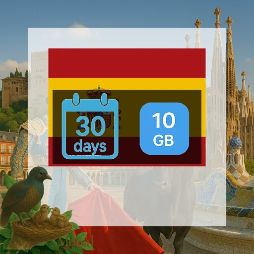 Spain 10GB 30Days