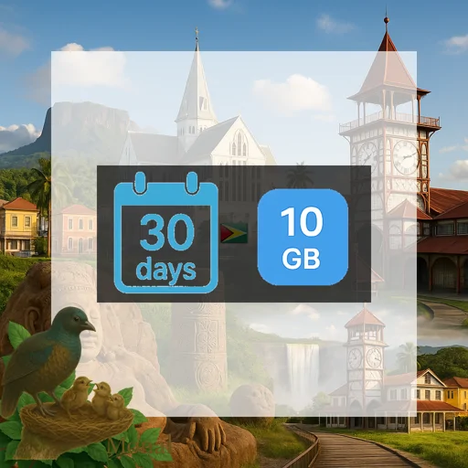 Guyana 10GB 30Days