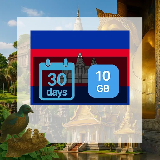 Cambodia 10GB 30Days