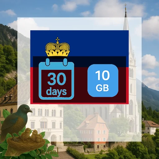 Liechtenstein 10GB 30Days