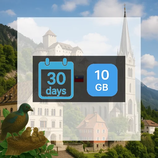 Liechtenstein 10GB 30Days