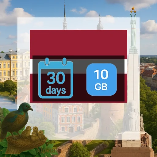 Latvia 10GB 30Days