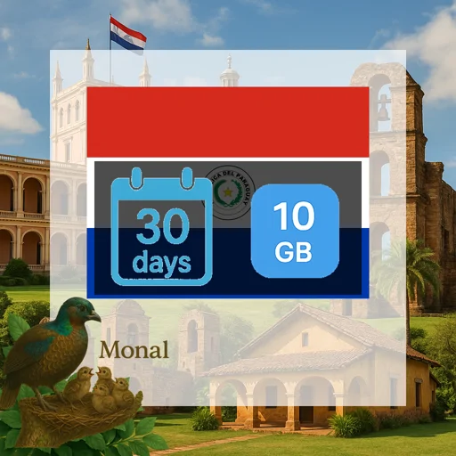 Paraguay 10GB 30Days
