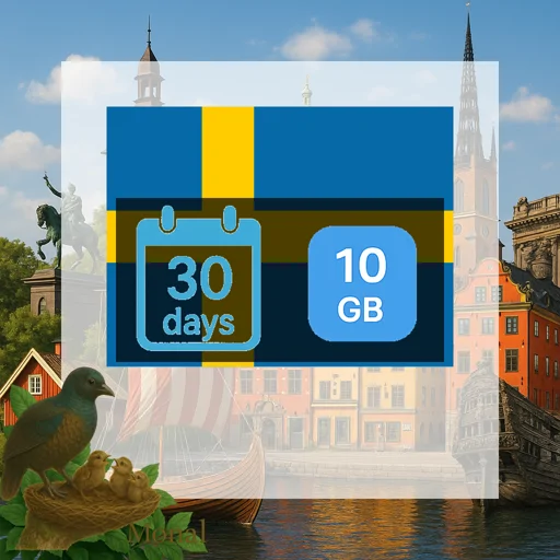 Sweden 10GB 30Days