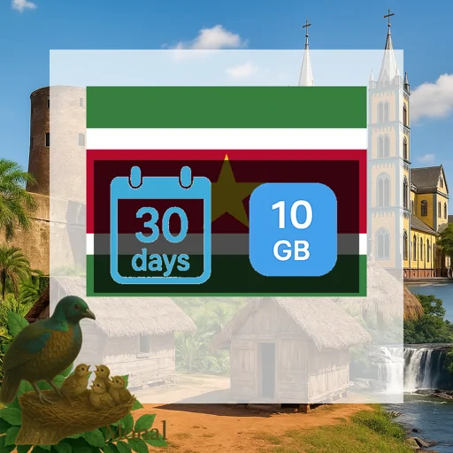 Suriname 10GB 30Days