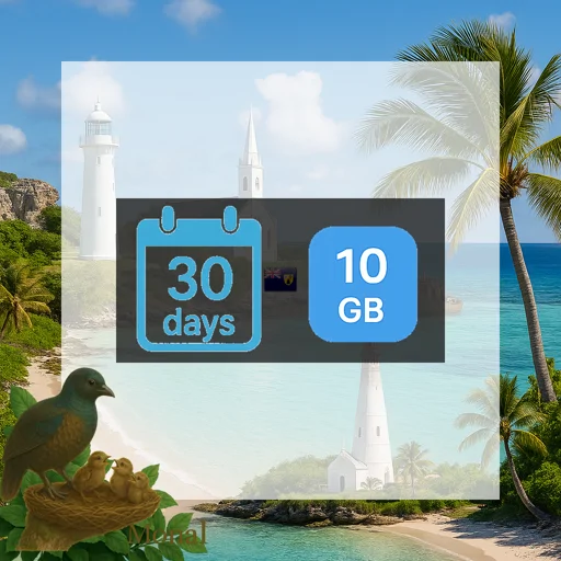 Turks and Caicos Islands 10GB 30Days