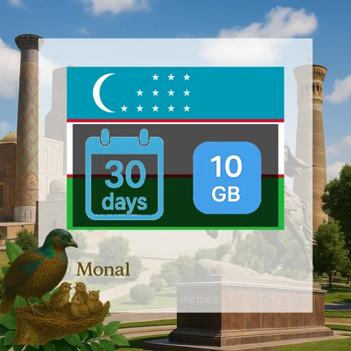 Uzbekistan 10GB 30Days