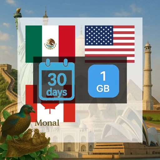 North America 1GB 30Days