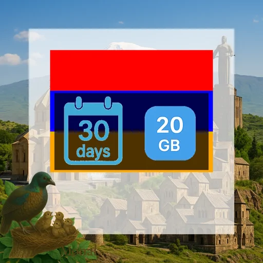 Armenia 20GB 30Days