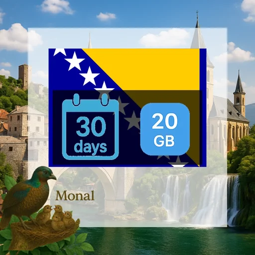 Bosnia and Herzegovina 20GB 30Days