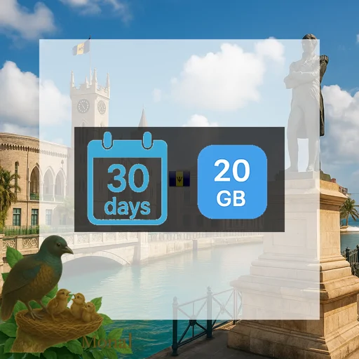 Barbados 20GB 30Days