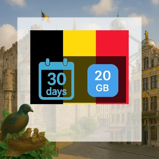 Belgium 20GB 30Days