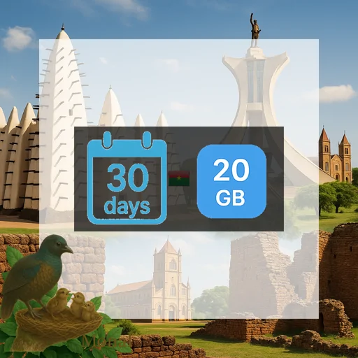 Burkina Faso 20GB 30Days