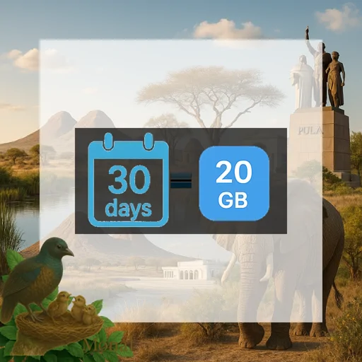 Botswana 20GB 30Days