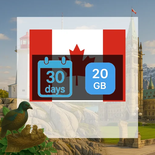 Canada 20GB 30Days