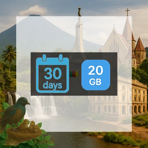 Cameroon 20GB 30Days