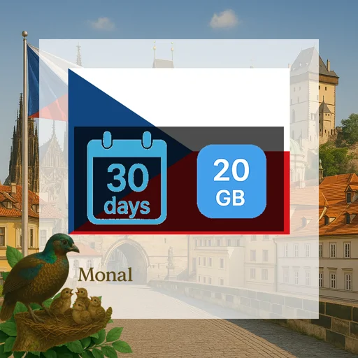 Czech Republic 20GB 30Days