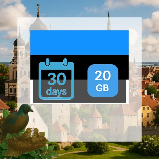 Estonia 20GB 30Days