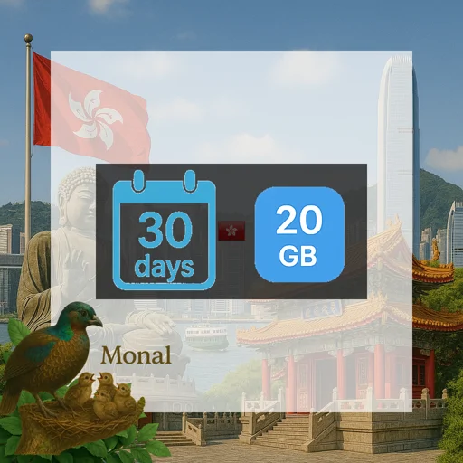Hong Kong 20GB 30Days (nonhkip)