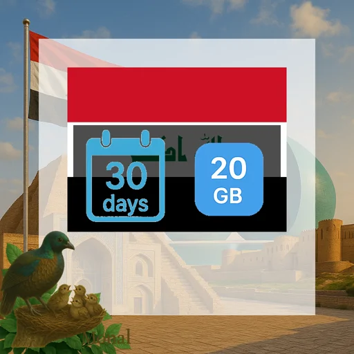 Iraq 20GB 30Days