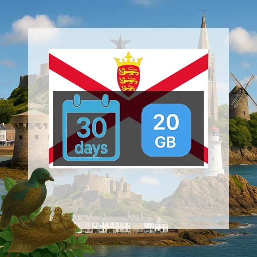 Jersey 20GB 30Days