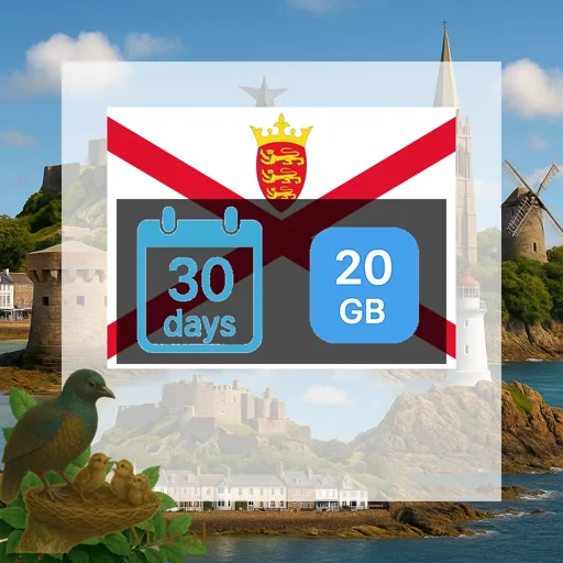 Jersey 20GB 30Days