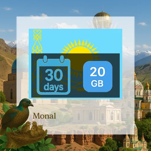 Kazakhstan 20GB 30Days