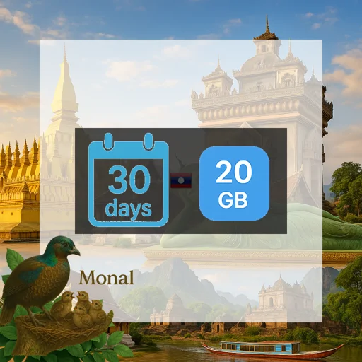 Laos 20GB 30Days Premium