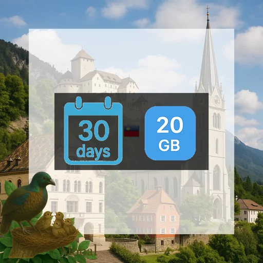 Liechtenstein 20GB 30Days