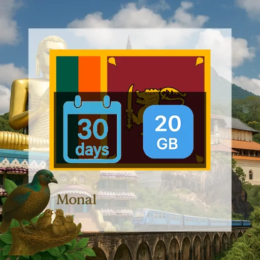 Sri Lanka 20GB 30Days