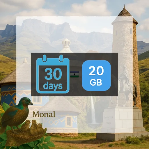 Lesotho 20GB 30Days