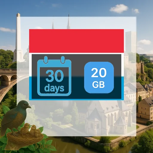 Luxembourg 20GB 30Days