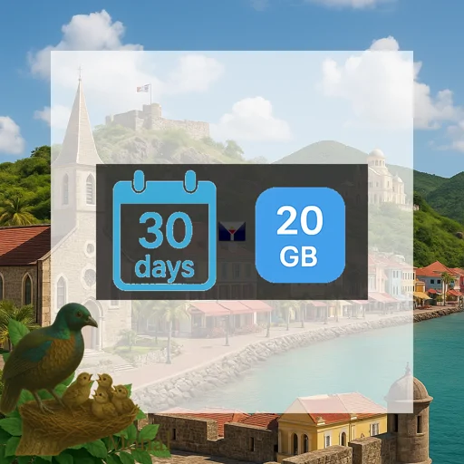 Saint Martin 20GB 30Days