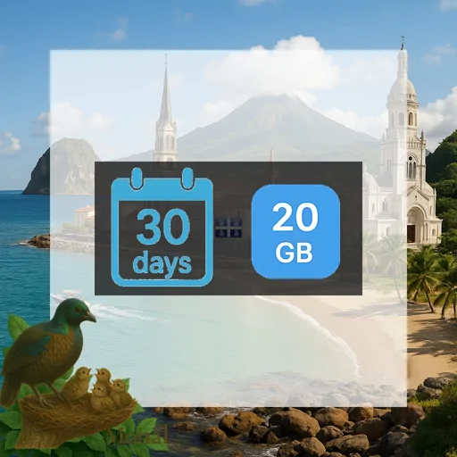 Martinique 20GB 30Days