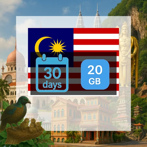 Malaysia 20GB 30Days (nonhkip)