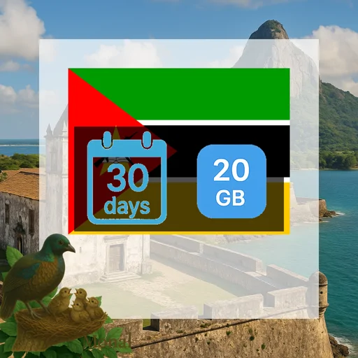 Mozambique 20GB 30Days