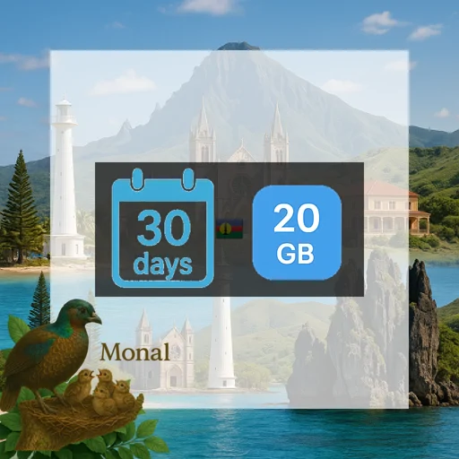 New Caledonia 20GB 30Days
