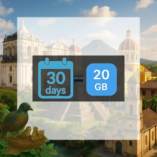 Nicaragua 20GB 30Days