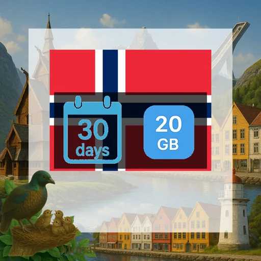 Norway 20GB 30Days